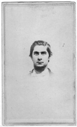 Perry, Charles H. (1840–1864). Killed at Cold Harbor, VA., June 1, 1864. Son of Elijah and Abigail Perry. V-3-10