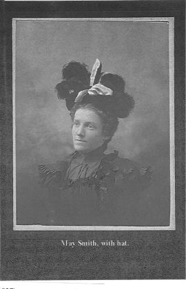 May Smith, with hat. (1868–1937.) V-2-16
