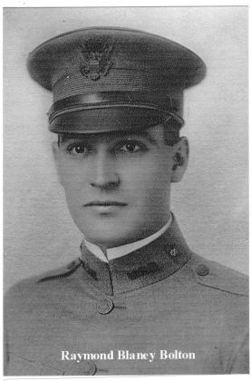 Raymond Blaney Bolton (1884–1947), son of Aaron W. and Mary B. Bolton. D-2-03