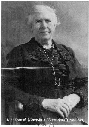 Mrs. Daniel (Christine "Grandma") McLean, 1946–1948. D-4-08