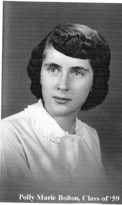 Polly Marie Bolton, Class of '59
