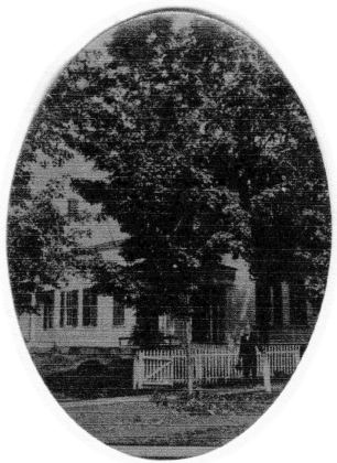 The Stones' home in Cabot, built 1855.