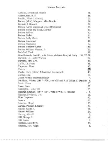 Citizens of Cabot, Book 1, index (1 of 3)