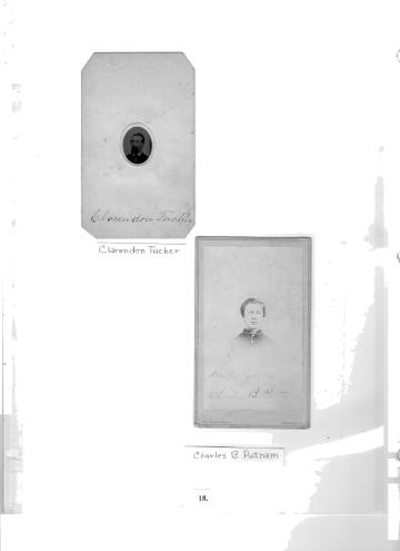 Citizens of Cabot, Book 1, Page 18: Putnam, Charles B.; Tucker, Clarendon