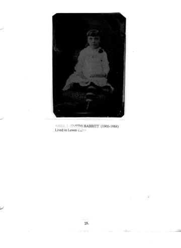 Citizens of Cabot, Book 1, Page 25: Babbitt, Abbie J. (Smith)