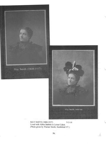 Citizens of Cabot, Book 1, Page 26: Smith, May (1868-1937) (2)