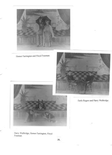 Citizens of Cabot, Book 1, Page 35: Farrington, Homer (2); Freeman, Floyd; Rogers, Earl Jackson; Walbridge, Harry (2)