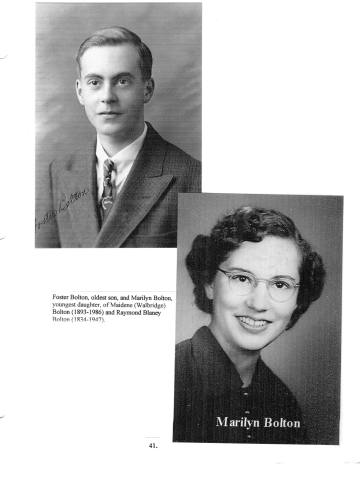 Citizens of Cabot, Book 1, Page 41: Bolton, Foster and sister, Marilyn
