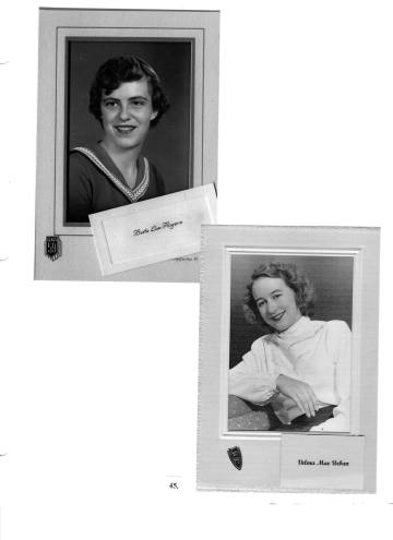 Citizens of Cabot, Book 1, Page 45: Rogers, Bette Lou; Urban, Velma Mae