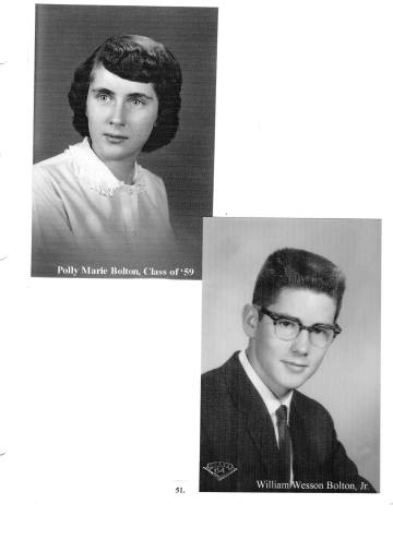 Citizens of Cabot, Book 1, Page 51: Bolton, Polly Marie; Bolton, William Wesson, Jr.