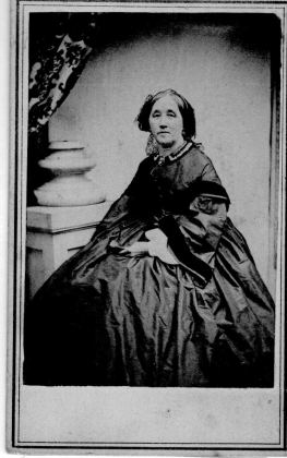 Louise (Coburn) Harvey. (She was about 50 years old.)