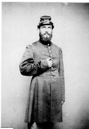 Maj. Henry M. Paige (Page) (1837–1885), 1st Vermont Cavalry.