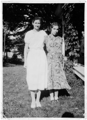 Freda Wheeler and Agnes Walker