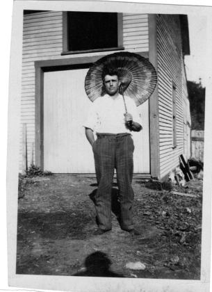 Hubert Wheeler, son of Henry and Adeline (Ainsworth) Wheeler, 1931.
