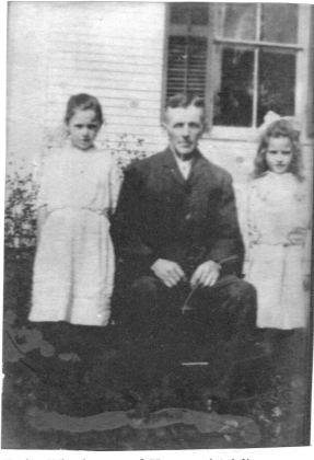 Parley Wheeler, son of Henry and Adeline (Ainsworth) Wheeler, with nieces Helen and Hazel Wheeler.