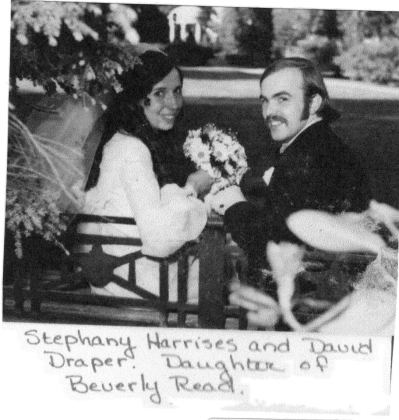 Stephany Harrises and David Draper. Daughter of Beverly Read.