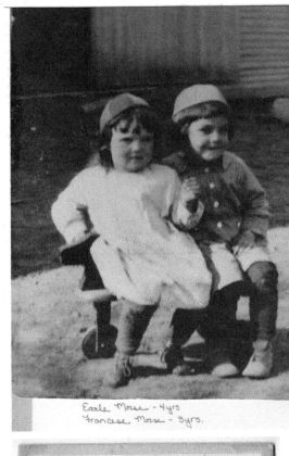 Earle Morse, 4 yrs; Francese Morse, 3 yrs.