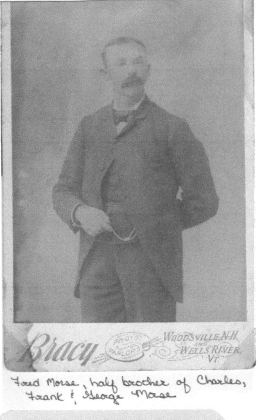 Fred Morse, half brother of Charles, Frank & George Morse.