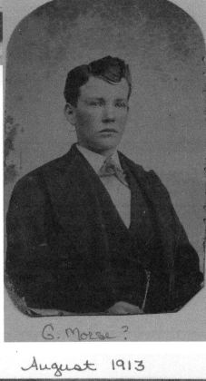 G. Morse (?), August 1913.