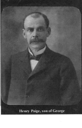 Henry Paige, son of George