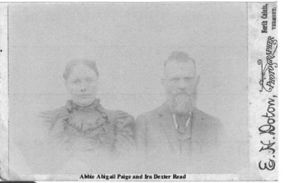 Abbie Abigail Paige and Ira Dexter Read