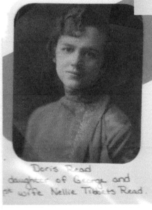 Doris Read, daughter of George and 1st wife Nellie Tibbetts (?) Read.