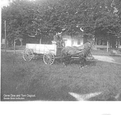 Gene Dow and Tom Osgood. (Bessie Bean collection.)