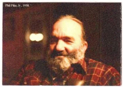 Phil Pike, Jr., 1958.