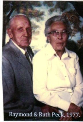 Raymond & Ruth Peck, 1977.