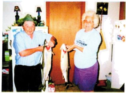 Olive and Nip Barnett photos.