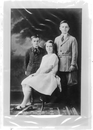 Norman, Elaine and Ralph, Jr., children of Ralph and Agnes (Warren) Marsh.