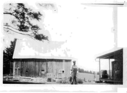 George at the farm.