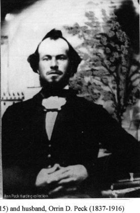 Orrin D. Peck (1837–1916), husband of Luella. (Ann Peck Harding collection.)