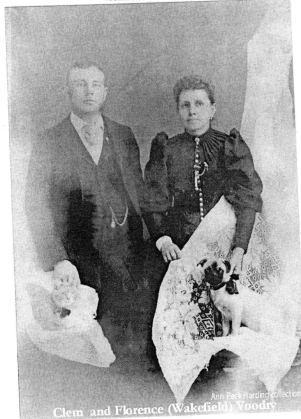 Clem and Florence (Wakefield) Voodry. (Ann Peck Harding collection.)