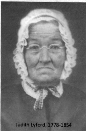 Judith Lyford, 1778–1854.