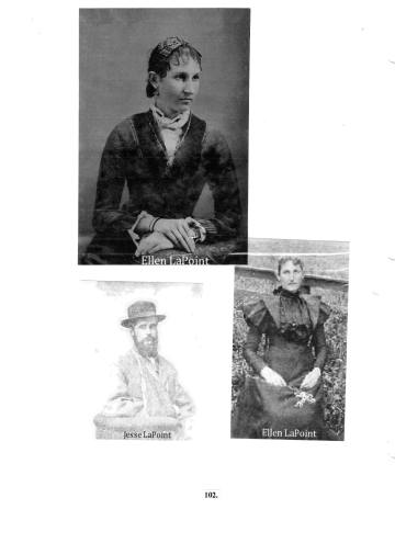 Citizens of Cabot, Book 2, Page 102: LaPoint, Ellen (2); LaPoint, Jesse