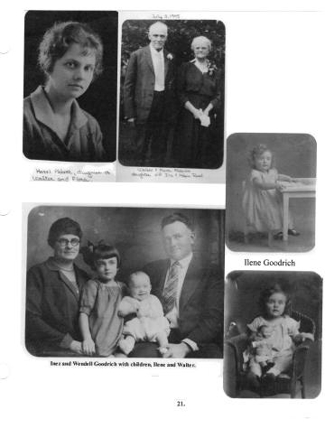 Citizens of Cabot, Book 2, Page 21: Abbott, Hazel, Walter and Flora; Goodriches, Inez, Wendell, Ilene and Walter