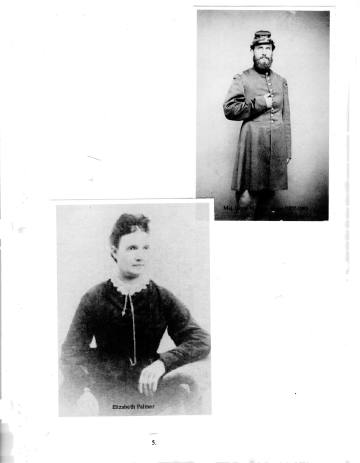 Citizens of Cabot, Book 2, Page 5: Page, Maj. Henry M.; Palmer, Elizabeth