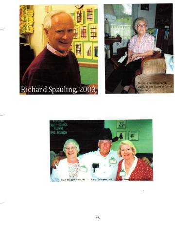 Citizens of Cabot, Book 2, Page 75: Fearon, Mary (Blodgett); Morrison children, Jay, Kevin, Julie Ann; Nickerson, Rev. E. H.; Orton, Norma Jean "Annette" Lewis; Sentabar, Malvina; Spaulding, Richard; Thompson, Larry