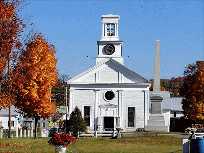 The Cabot Congregational church