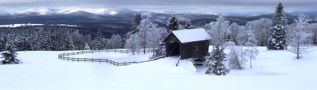 Foster's covered bridge in Cabot