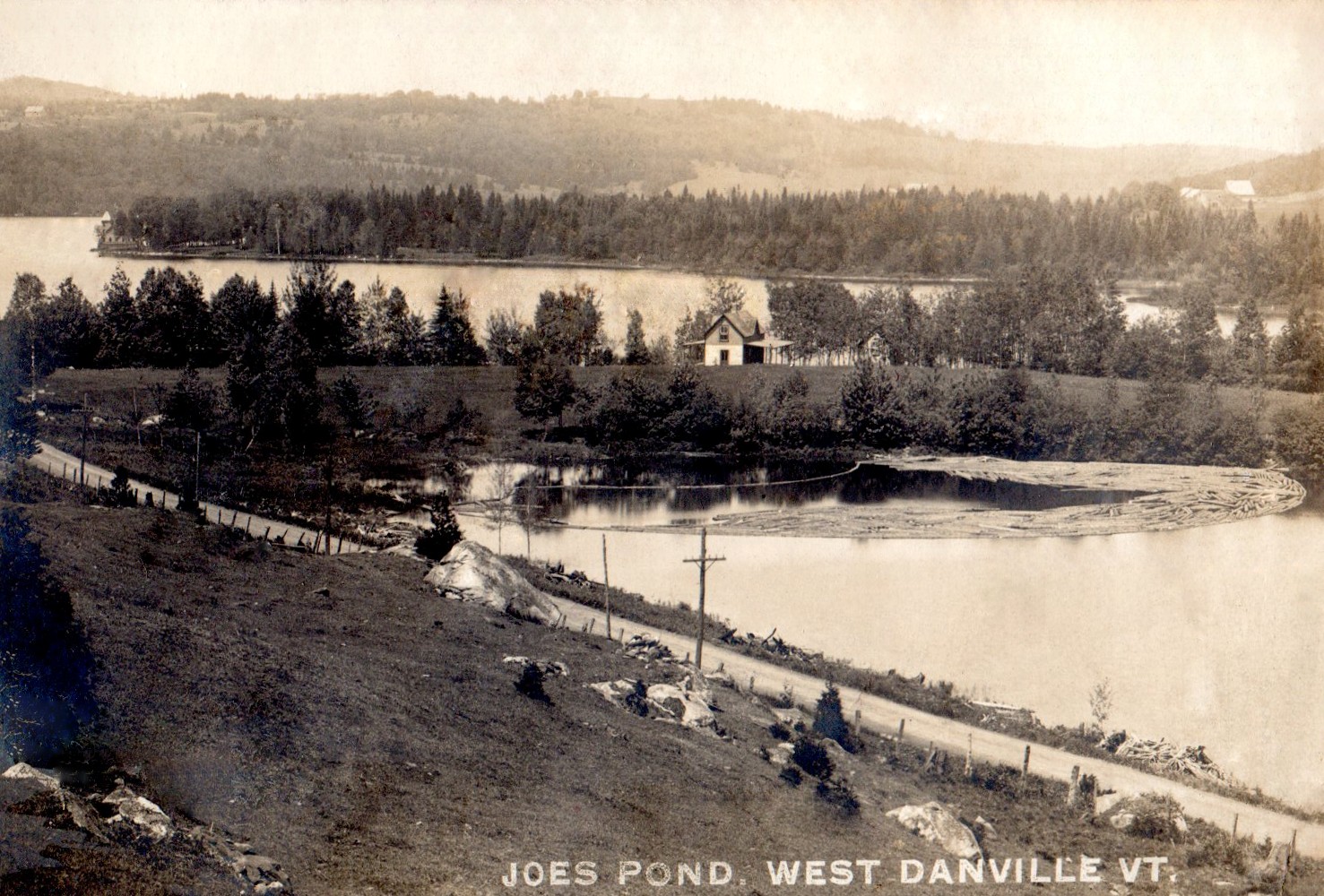 Logging on Joe's Pond