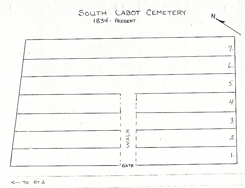 South Cemetery Map